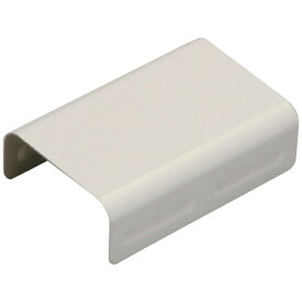 マサル工業｜MASARU INDUSTRIES マサル　メタルエフモール付属品　ジョイントカバー　S型　ミルキーホワイト MFMJC03 【メーカー直送・代金引換不可・時間指定・返品不可】