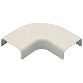 マサル工業｜MASARU INDUSTRIES マサル　メタルエフモール付属品　マガリ　A型　ミルキーホワイト MFMM13 【メーカー直送・代金引換不可・時間指定・返品不可】