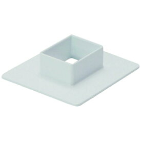 マサル工業｜MASARU INDUSTRIES マサル　エムケーダクト付属品　フランジ　130×60型　ホワイト MDF1362 【メーカー直送・代金引換不可・時間指定・返品不可】