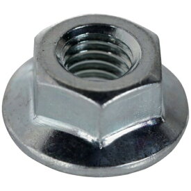 トラスコ中山｜TRUSCO NAKAYAMA TRUSCO　フランジナットセレート付　三価白　M8（12×17）　100個入　ヘキサゴンパック S094-0008 【メーカー直送・代金引換不可・時間指定・返品不可】