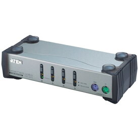 ATEN｜エーテン ATEN　KVMスイッチ　2ポート／PS／2　／VGA CS84A 【メーカー直送・代金引換不可・時間指定・返品不可】