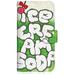CaseMarket|ケースマーケット CaseMarket SH-51B スリム手帳型ケース アイスクリームソーダ チェリー サマー SH-51B-BCM2S2556-78