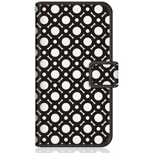 CaseMarket�b�P�[�X�}�[�P�b�g CaseMarket OPG02 �X�����蒠�^�P�[�X Geometric Pattern �􉽊w�͗l ���m�g�[�� The Circle chain OPG02-BCM2S2109-78