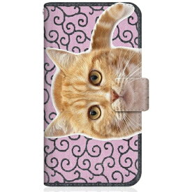CaseMarket｜ケースマーケット NYAGO SHG02 スリム手帳型ケース NYAGO ノート キュート 甘えんぼう 茶トラ 猫 ペロペロするにゃ〜。 にゃんとも 和風 だにゃ〜。 唐草模様 ピンク SHG02-BNG2S2760-78