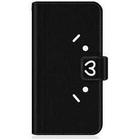 CaseMarket｜ケースマーケット SHOBON iPhone13 スリム手帳型ケース ショボーン (´・ω・`) × ナエ-(´Д｀) 手帳 - ブラック iPhone13-BSB2S2637-78