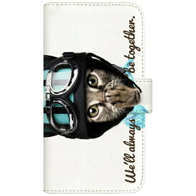 CaseMarket｜ケースマーケット NYAGO SHG04 厚手手帳型ケース ライダー ソラちゃん 肉球をペロペロするにゃー。 かわいい猫フェイス ホワイト SHG04-BNG2A7066-88