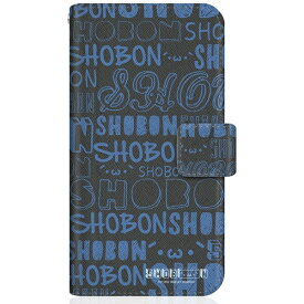 CaseMarket｜ケースマーケット SHOBON XQ-BT44 スリム手帳型ケース ショボーン (´・ω・`) クラシック ブルー XQ-BT44-BSB2S2611-78