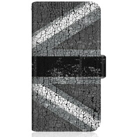 CaseMarket｜ケースマーケット CaseMarket A003ZT スリム手帳型ケース Black Union Jack ダメージ キングダム ダイアリー A003ZT-BCM2S2099-78