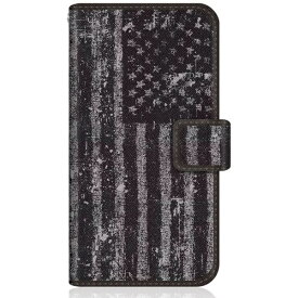 CaseMarket｜ケースマーケット CaseMarket SHG04 スリム手帳型ケース アーリー アメリカン フラッグ ダメージ ダイアリー SHG04-BCM2S2106-78