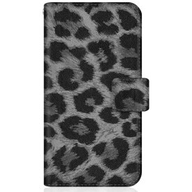 CaseMarket｜ケースマーケット CaseMarket SHG04 スリム手帳型ケース ヒョウ柄 ビッグ レパード ブラック スリム ダイアリー SHG04-BCM2S2174-78