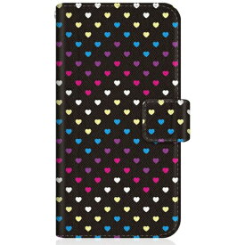 CaseMarket｜ケースマーケット CaseMarket SHG04 スリム手帳型ケース レインボー ハート 60S スリム ダイアリー SHG04-BCM2S2240-78