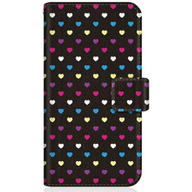 CaseMarket｜ケースマーケット CaseMarket SHG04 スリム手帳型ケース レインボー ハート 50S スリム ダイアリー SHG04-BCM2S2531-78