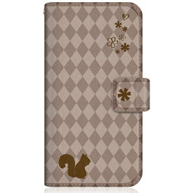 CaseMarket｜ケースマーケット CaseMarket SHG04 スリム手帳型ケース デイジー × リス チョコレートモカ パリ デザイン SHG04-BCM2S2087-78