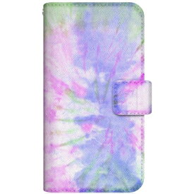 CaseMarket｜ケースマーケット CaseMarket SHG04 スリム手帳型ケース タイダイ柄 パープル スリム ダイアリー SHG04-BCM2S2239-78