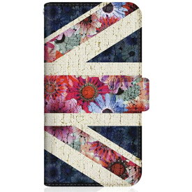 CaseMarket｜ケースマーケット CaseMarket SHG04 スリム手帳型ケース ユニオンジャック コレクション フローラル ダイアリー SHG04-BCM2S2627-78