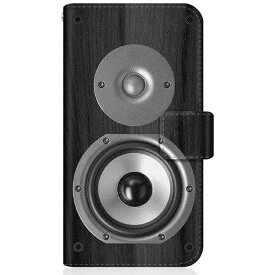 CaseMarket｜ケースマーケット CaseMarket XQ-BT44 スリム手帳型ケース ブラック スピーカー スリム ダイアリー XQ-BT44-BCM2S2215-78