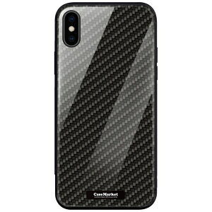 CaseMarket�b�P�[�X�}�[�P�b�g CaseMarket �w�ʋ����K���X �w�ʃP�[�X apple iPhone 12 (iPhone12) �u���b�N �J�[�{�� �f�U�C�� 0016 iPhone12-BCM2G0016-78