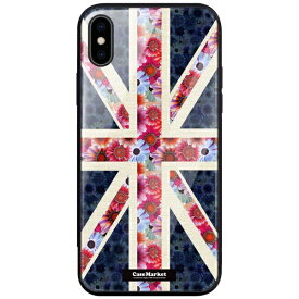 CaseMarket｜ケースマーケット CaseMarket 背面強化ガラス 背面ケース apple iPhone 12 mini (iPhone12mini) ユニオンジャック フローラル 花柄 0018 iPhone12mini-BCM2G0018-78