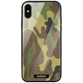 CaseMarket｜ケースマーケット CaseMarket 背面強化ガラス 背面ケース apple iPhone 12 Pro (iPhone12Pro) 迷彩柄 ミリタリー アーミー カモフラージュ 2031 iPhone12Pro-BCM2G2031-78