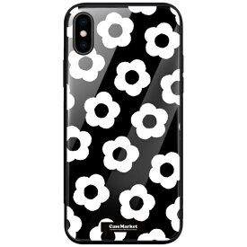 CaseMarket｜ケースマーケット CaseMarket 背面強化ガラス 背面ケース apple iPhone 12 Pro (iPhone12Pro) モノトーン デイジー クラシック 2080 iPhone12Pro-BCM2G2080-78
