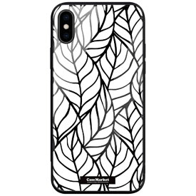 CaseMarket｜ケースマーケット CaseMarket 背面強化ガラス 背面ケース apple iPhone 12 Pro (iPhone12Pro) モノトーン ボタニカル ボタニカル柄 リーフ グラフィックス 2081 iPhone12Pro-BCM2G2081-78