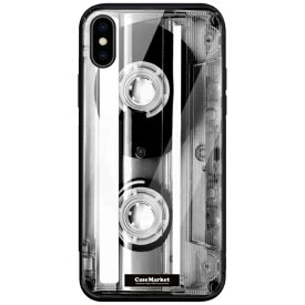 CaseMarket｜ケースマーケット CaseMarket 背面強化ガラス 背面ケース apple iPhone 12 Pro (iPhone12Pro) Mono Cassette Tape スリム ダイアリー 2214 カセットテープ iPhone12Pro-BCM2G2214-78