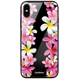 CaseMarket｜ケースマーケット CaseMarket 背面強化ガラス 背面ケース apple iPhone 12 mini (iPhone12mini) プルメリア ロマンス ハワイアン 0049 iPhone12mini-BCM2G0049-78