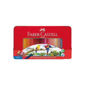 �y�G���g���[2�{�b�Ώۃ��[�U�[���� 12/15�܂Łz �t�@�[�o�[�J�X�e���bFaber-Castell ���ʐF���M 100�F�Z�b�g TFC-WCP/100C