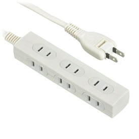 オーム電機｜OHM ELECTRIC スリムタップ6口2mSLV3 HS-T62SLV3-W [2.0m /6個口 /スイッチ無]