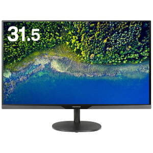 GREEN HOUSEbO[nEX PCj^[ ubN GH-LCW32C-BK [31.5^ /tHD(1920×1080) /Ch /75Hz]