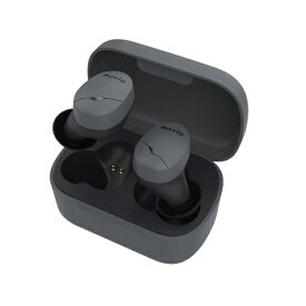 ナガオカ｜NAGAOKA 完全ワイヤレスイヤホン MOVIO アーバングレイ M310SHOESUGR [ワイヤレス(左右分離) /Bluetooth対応]