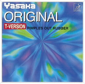 ヤサカ｜YASAKA 表ソフトラバー オリジナルTバージョン ORIGINAL T-VERSION 特厚 黒 B-49 [表ソフト /スピード]