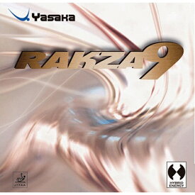 ヤサカ｜YASAKA 裏ソフトラバー ラクザ9 RAKZA9 中厚 黒 B-80 [裏ソフト /スピード]