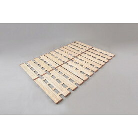 オスマック｜OSMAC 薄型軽量幅広すのこベッド　3つ折れ式　ダブル MYT-410 【代金引換配送不可】