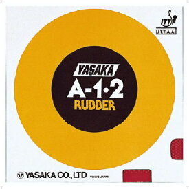 ヤサカ｜YASAKA 一枚ラバー A-1・2 大粒 赤 B-15 [粒高 /変化]