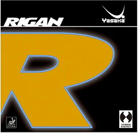 ヤサカ｜YASAKA 裏ソフトラバー ライガン RIGAN 特厚 赤 B-85 [裏ソフト /スピン]