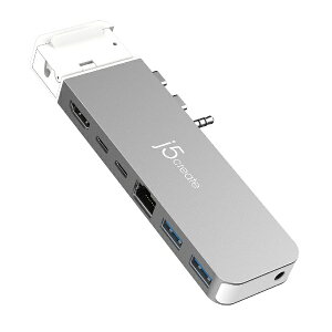 j5 createbWFCt@CuNGCg MacBook Pro / AirpmUSB-Cx2 / 3.5mm IXX HDMI / LAN / 3.5mm / USB-Ax2 / USB-C / USB4nhbLOXe[V Xy[XO[ JCD395