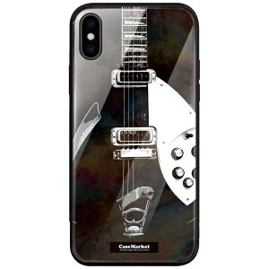 CaseMarket�b�P�[�X�}�[�P�b�g CaseMarket �w�ʋ����K���X �w�ʃP�[�X apple iPhone 12 Pro Max (iPhone12ProMax) �o�b�N�C�� �u���b�N �M�^�[ 0056 iPhone12ProMax-BCM2G0056-78