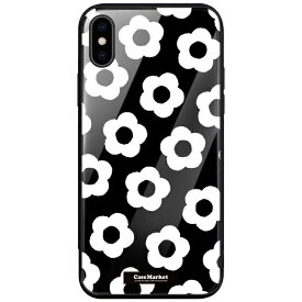 CaseMarket｜ケースマーケット CaseMarket 背面強化ガラス 背面ケース apple iPhone 12 Pro Max (iPhone12ProMax) モノトーン デイジー クラシック 2080 iPhone12ProMax-BCM2G2080-78
