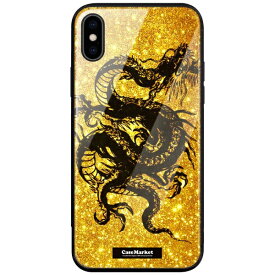 CaseMarket｜ケースマーケット CaseMarket 背面強化ガラス 背面ケース apple iPhone 12 Pro Max (iPhone12ProMax) 昇り龍 黒龍 - 金風 昇龍 手帳 2199 黒龍 iPhone12ProMax-BCM2G2199-78