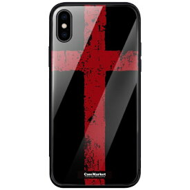 CaseMarket｜ケースマーケット CaseMarket 背面強化ガラス 背面ケース apple iPhone 13 (iPhone13) イングランド フラッグ 0079 ブラック iPhone13-BCM2G0079-78