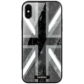 CaseMarket｜ケースマーケット CaseMarket 背面強化ガラス 背面ケース apple iPhone 13 mini (iPhone13mini) ユニオンジャック デザイン 0007 グレー ブラック iPhone13mini-BCM2G0007-78