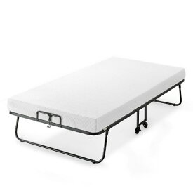 ZINUS｜ジヌス 【折りたたみベッド】ジヌス Roll Away マットレスセット 10cm (シングルサイズ) 【低反発】【キャンセル・返品不可】 ZINUS　ジヌス ZJ-SGB-S [シングルサイズ] 【代金引換配送不可】