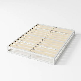 ZINUS｜ジヌス 【フレームのみ】パイプベッド ジヌス Joseph 15cm［スノコ床板］ ホワイト ZJ-MBBFW-6D [ダブルサイズ]【キャンセル・返品不可】 【代金引換配送不可】