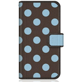 CaseMarket｜ケースマーケット CaseMarket SH-M19 スリム手帳型ケース ベビー ドット アフタヌーン ブルー SH-M19-BCM2S2016-78