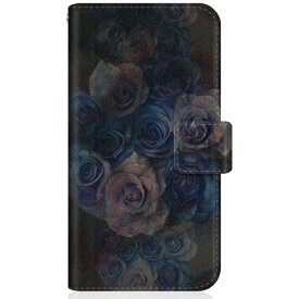 CaseMarket｜ケースマーケット CaseMarket SH-M19 スリム手帳型ケース ゴシック ローズ ヴィンテージ ブラック - アーリー ストーン ボタニカル SH-M19-BCM2S2473-78