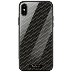 CaseMarket｜ケースマーケット CaseMarket 背面強化ガラス 背面ケース apple iPhone SE 第3世代 2022年 新型 (iPhoneSE3) ブラック カーボン デザイン 0016 iPhoneSE3-BCM2G0016-78