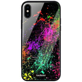 CaseMarket｜ケースマーケット CaseMarket 背面強化ガラス 背面ケース apple iPhone SE 第3世代 2022年 新型 (iPhoneSE3) グラフィック クレイジー ペイント アート 2037 iPhoneSE3-BCM2G2037-78