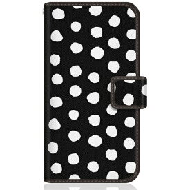 CaseMarket｜ケースマーケット CaseMarket SO-52C スリム手帳型ケース 北欧 モダン モノトーン パッロ Black SO-52C-BCM2S2104-78