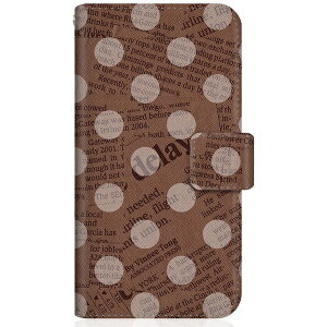 CaseMarketbP[X}[Pbg CaseMarket Xperia10IV X蒠^P[X Newspaper Dot re[W uE NVbN Xperia10IV-BCM2S2551-78